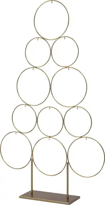 Intratuin Intratuin kerstbal standaard Gera goud 63 x 14 x 104 cm aanbieding