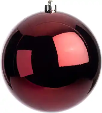 Intratuin Intratuin kerstbal Hope magenta D 14 cm aanbieding