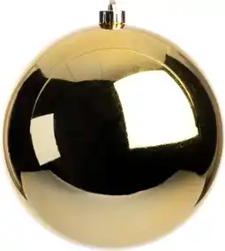 Intratuin Intratuin kerstbal Hope goud D 14 cm aanbieding