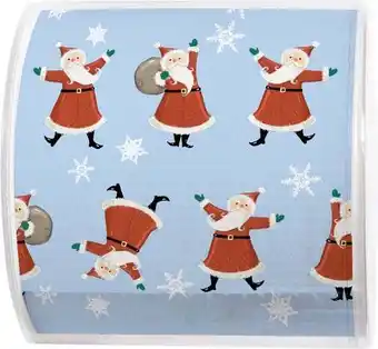 Intratuin Paper + Design toiletpapier Kerst dancing santas 3-laags aanbieding