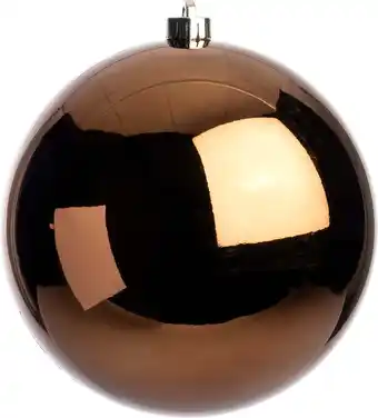 Intratuin Intratuin kerstbal Hope bruin D 14 cm aanbieding