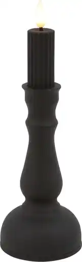 Intratuin Countryfield LED kaars Tabe zwart D 8 H 23 cm aanbieding