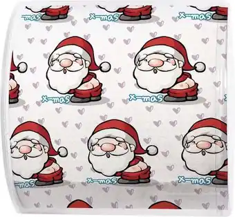 Intratuin Paper + Design toiletpapier Kerst deep in love 3-laags aanbieding