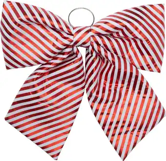 Intratuin Intratuin kerst strik rood / wit 34 x 38 cm aanbieding