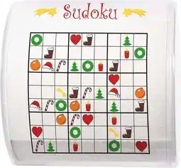 Intratuin Paper + Design toiletpapier Kerst xmas sudoku 3-laags aanbieding
