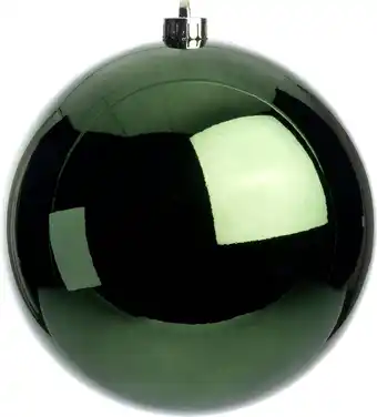 Intratuin Intratuin kerstbal Hope groen D 14 cm aanbieding