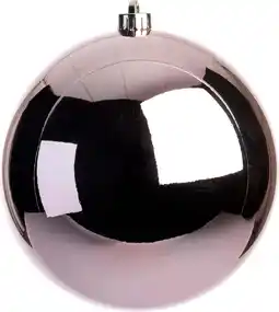 Intratuin Intratuin kerstbal Hope roze D 14 cm aanbieding