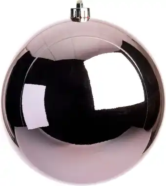 Intratuin Intratuin kerstbal Hope roze D 14 cm aanbieding