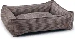 Intratuin Designed by Lotte hondenmand Ribbed bruin 80 x 70 x 22 cm aanbieding