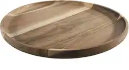 Intratuin Serveerplank Odin bruin acacia D 29 H 2 cm aanbieding