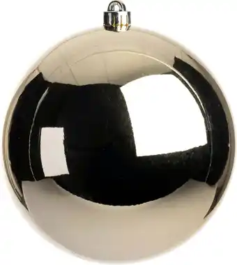 Intratuin Intratuin kerstbal Hope champagne D 14 cm aanbieding