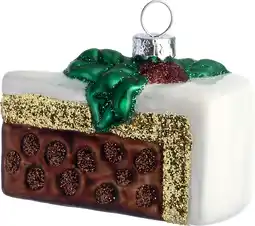 Intratuin Intratuin kerst ornament taartpunt 8 x 4,9 x 5,5 cm aanbieding