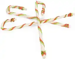 Intratuin Beeztees kauwbot Kerst zuurstok rund 16 stuks aanbieding