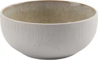 Intratuin Schaal Tzia beige / wit D 13,7 H 7 cm aanbieding