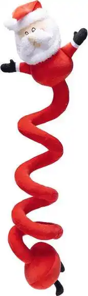 Intratuin Beeztees hondenspeelgoed Spiraal kerstman 32,5 x 16 x 8 cm aanbieding