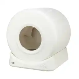 Pets Place Trixie Smart - Zelfreinigende Kattenbak - Kattentoilet - 51x56x54 cm Wit aanbieding