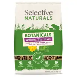 Pets Place Supreme Science Selective Botanicals Guinea Pig - Caviavoer - 1.5 kg aanbieding