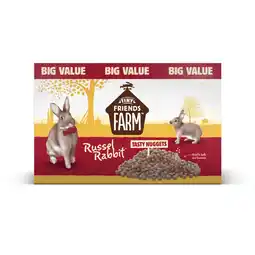 Pets Place Tiny Friends Farm Russel Rabbit Tasty Nuggets Box - Konijnenvoer - 8 kg aanbieding