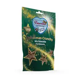 Pets Place Renske Christmas Crunchy - Verwensnacks - Vis 200 g aanbieding
