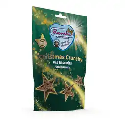 Pets Place Renske Christmas Crunchy - Verwensnacks - Vis 200 g aanbieding