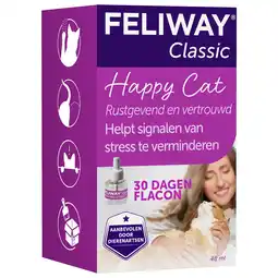 Pets Place Feliway Anti-Stress Navulling Kat - Anti stressmiddel - 48 ml 1 Maand aanbieding