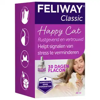 Pets Place Feliway Anti-Stress Navulling Kat - Anti stressmiddel - 48 ml 1 Maand aanbieding