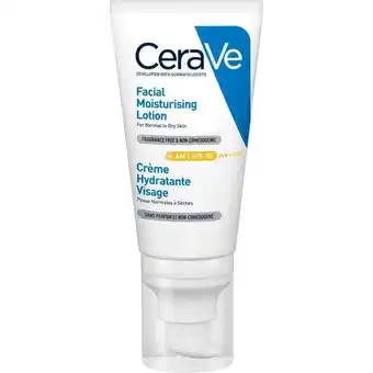 Etos CeraVe Hydraterende Gezichtscrème SPF50 52 ML aanbieding