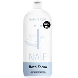 Etos Naïf Baby & Kids Verzorgende Badschuim 500 ML aanbieding