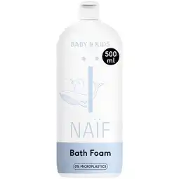 Etos Naïf Baby & Kids Verzorgende Badschuim 500 ML aanbieding