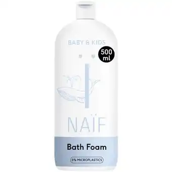 Etos Naïf Baby & Kids Verzorgende Badschuim 500 ML aanbieding