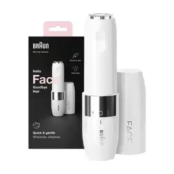 Etos Braun Face Mini Gezichtsonthaarder FS1000 aanbieding