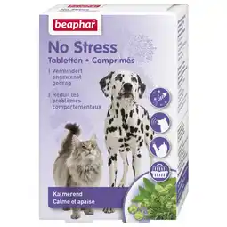 Pets Place Beaphar No Stress Tabletten - Anti stressmiddel - 20 stuks aanbieding
