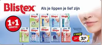 Kruidvat Blistex aanbieding