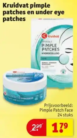 Kruidvat Kruidvat pimple patches en under eye patches aanbieding