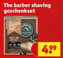 Kruidvat The barber shaving geschenkset aanbieding