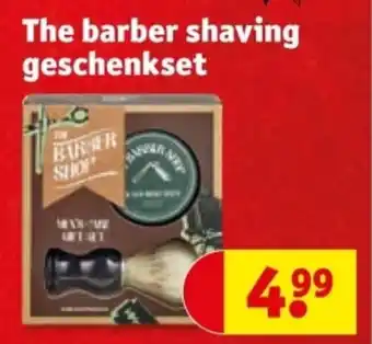 Kruidvat The barber shaving geschenkset aanbieding