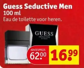 Kruidvat Guess Seductive Men aanbieding