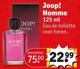 Kruidvat Joop! Homme aanbieding