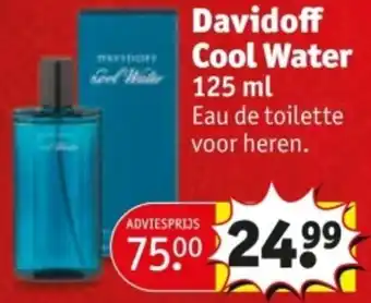 Kruidvat Davidoff Cool Water aanbieding