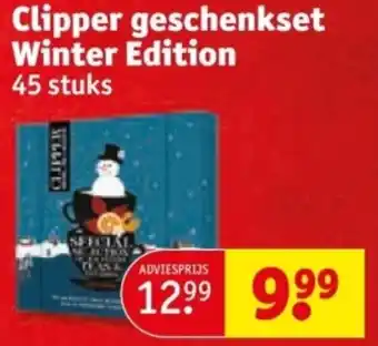 Kruidvat Clipper geschenkset Winter Edition aanbieding