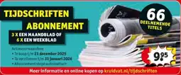 Kruidvat Tijdschriften Abonnement aanbieding