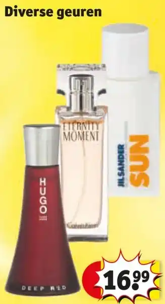 Kruidvat Diverse geuren aanbieding