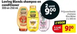 Kruidvat Loving Blends shampoo en conditioner aanbieding
