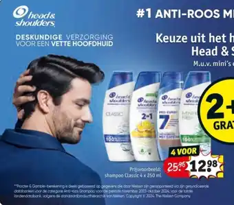 Kruidvat Head& Shoulders aanbieding