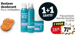 Kruidvat Deoleen deodorant aanbieding