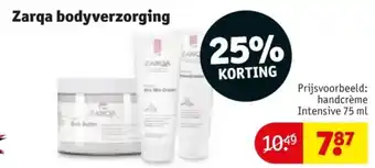 Kruidvat Zarqa bodyverzorging aanbieding