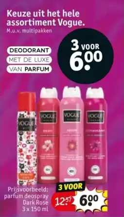 Kruidvat Keuze uit het hele assortiment Vogue. aanbieding