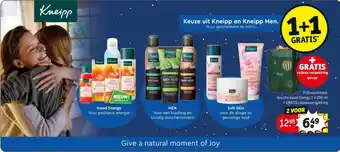 Kruidvat Keuze uit Kneipp en Kneipp Men. aanbieding