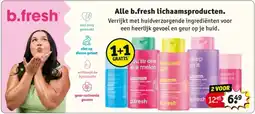 Kruidvat Alle b.fresh lichaamsproducten. aanbieding