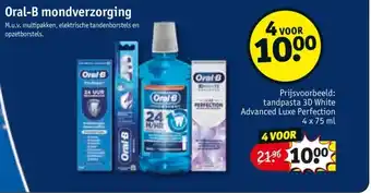 Kruidvat Oral-B mondverzorging aanbieding